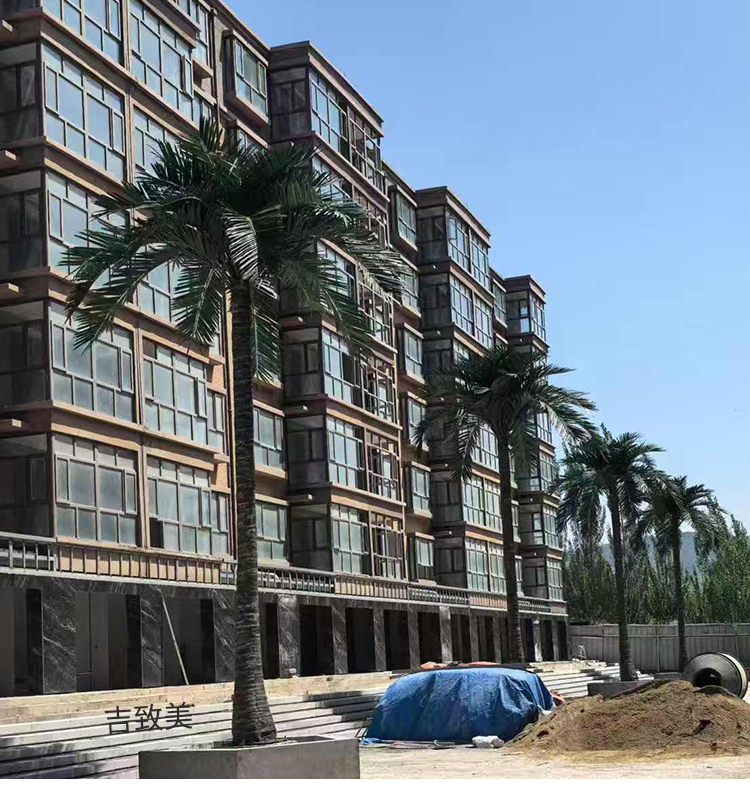 大型玻璃钢仿真椰子树图片