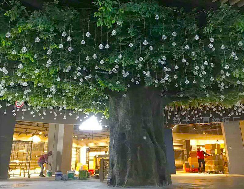 大型仿真树