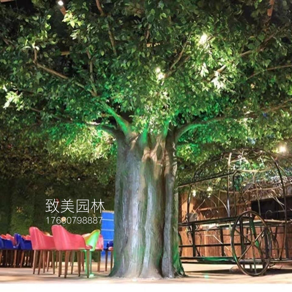 大型仿真树榕树制作