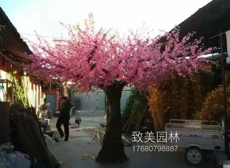 仿真桃花树制作厂家