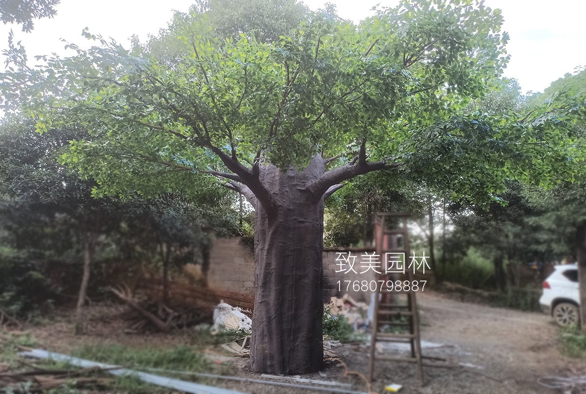 大型包柱子仿真树制作厂家