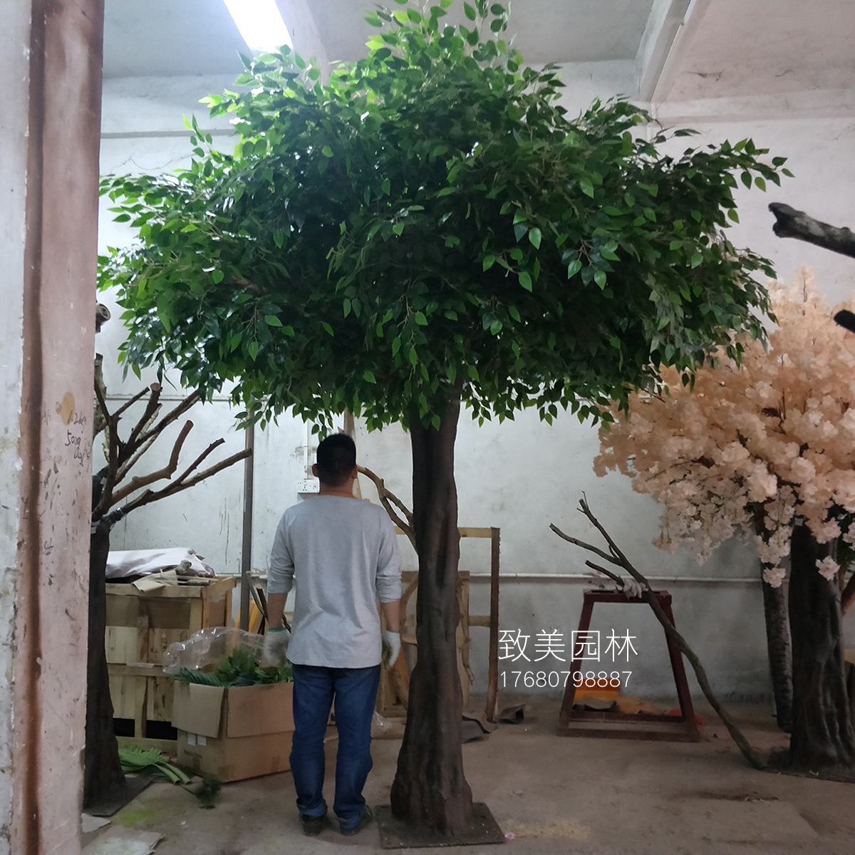 仿真树制作厂家图片