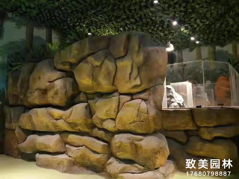 亲子乐园水泥仿真假山制作施工图片