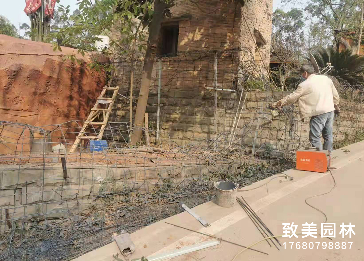 旅游景点假山制作施工图片