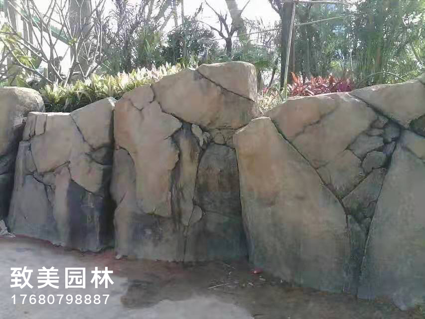 水泥塑石假山制作图片