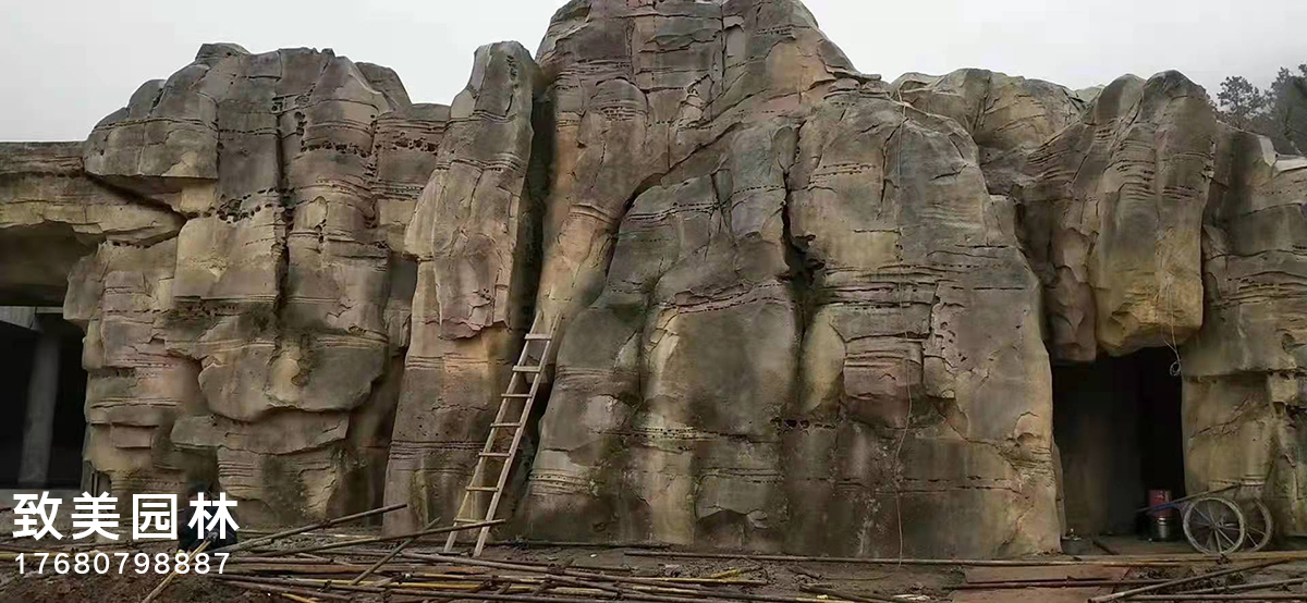 水泥仿真假山图片