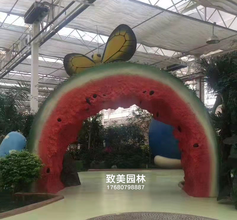 生态园仿真西瓜大门