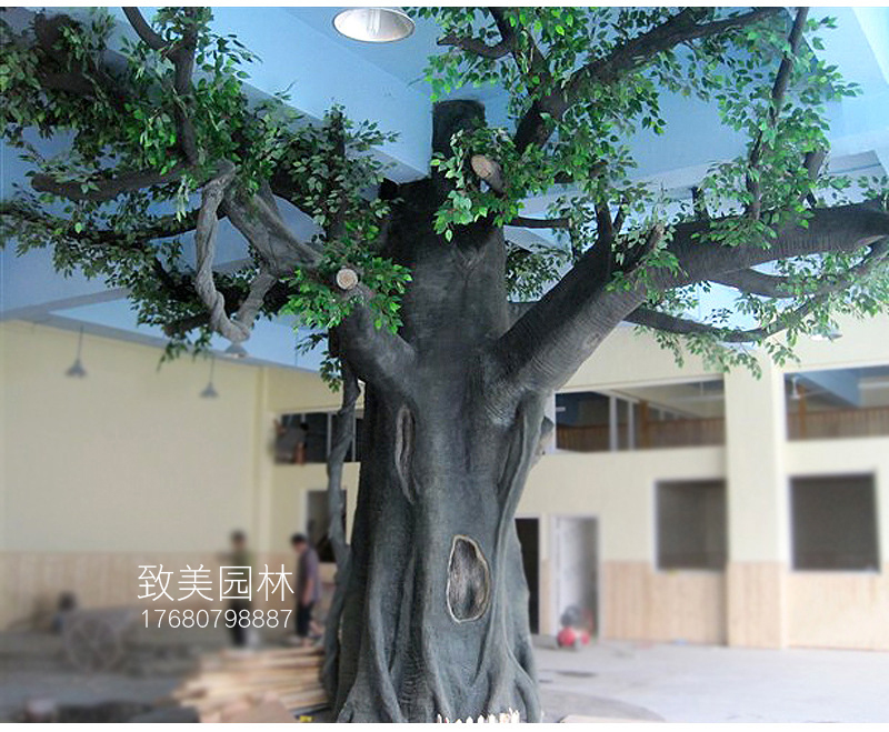 水泥仿真树古树桩榕树