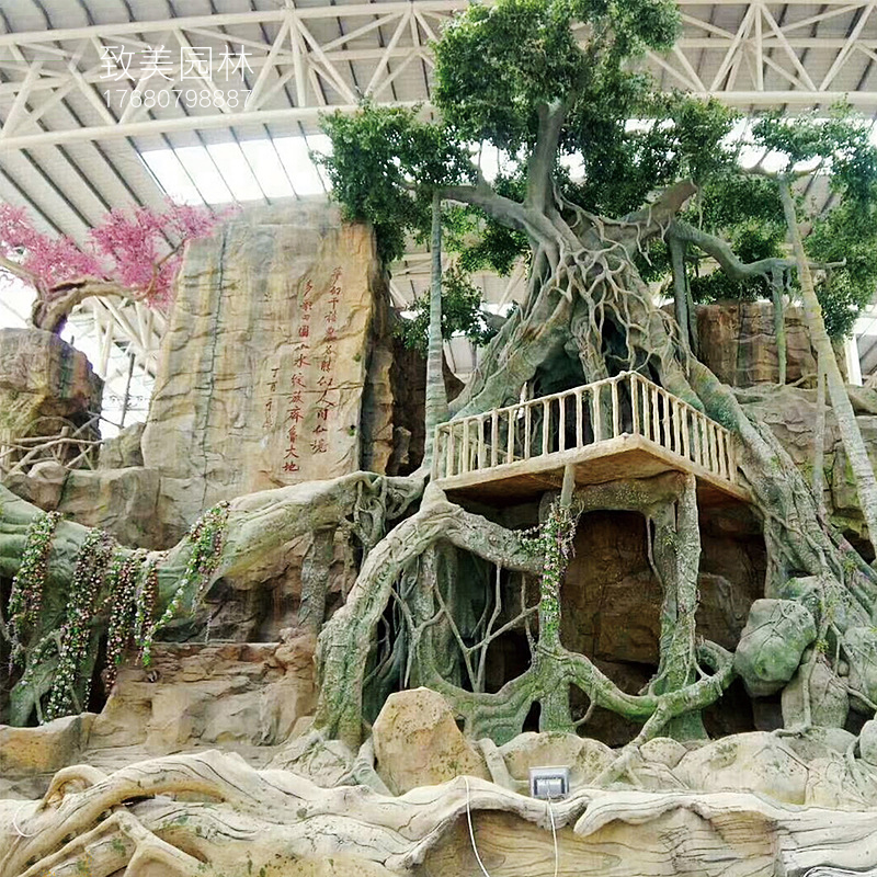景区水泥仿真树古树