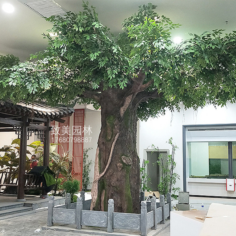 水泥仿真树古榕树