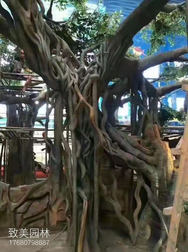 水泥仿真树造型树藤榕树